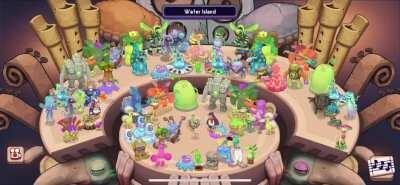 I present to you: “The red carpet water island”