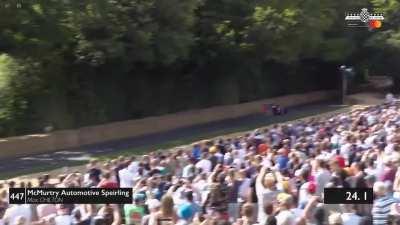 The fastest thing ever up the Goodwood hill