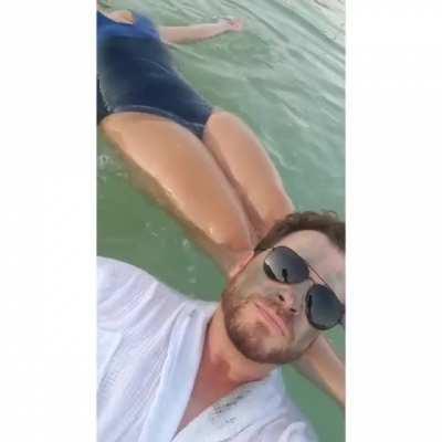 Swimming in the dead sea