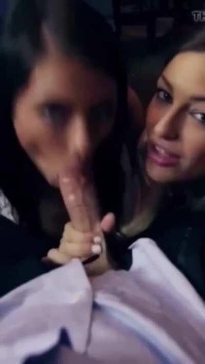 They know their way around a cock