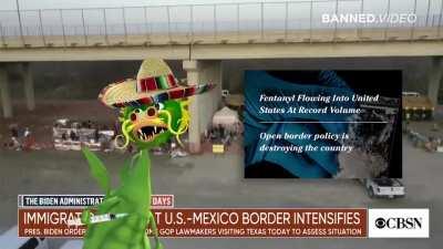 Just learned that Alex Jones does this character called Fentanyl the Chicom Dragon on his show