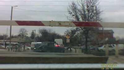 The train rammed the VAZ in Rostov