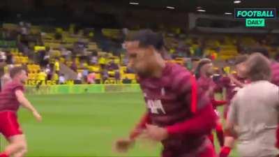 Mood after first win of the season