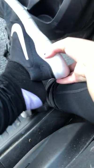 Anyone interested in my sweaty work socks 🥺 [selling]