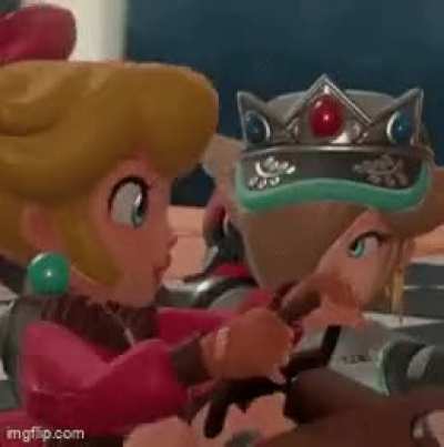 I Wonder What Peach Did To Make Rosalina So Angry?