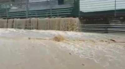 Flooding at Circuit de Spa-Francorchamps