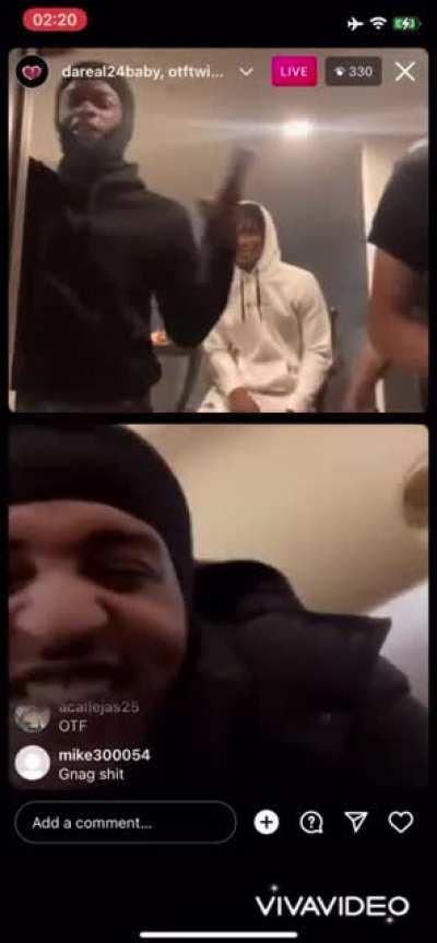 Houston BDs dissing 4KT while on live with OTF Twin 👀