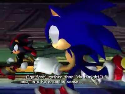 You're a Beta Male Sonic