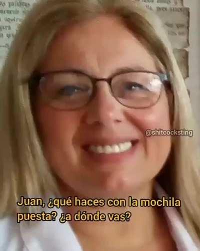 Dale coscu sacate la mochila