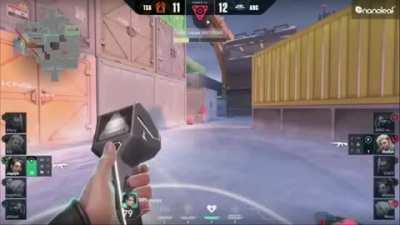 Getting killed by your own shock dart