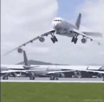 leaked test footage of the super-size prototype