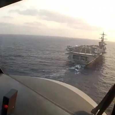 Day vs night aircraft carrier landing