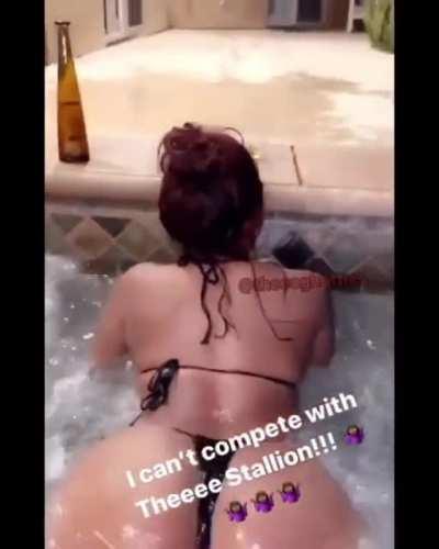 making her own waves 😂