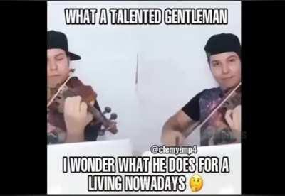 I really wonder what does he do for a living