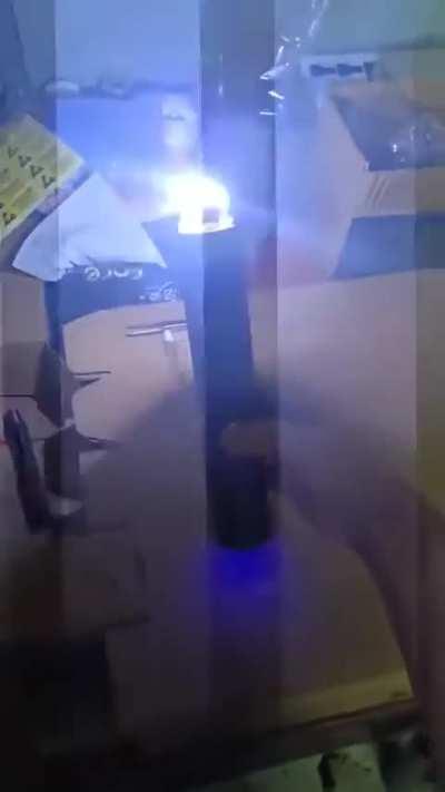 You probably wouldn't want to test that like the taser Mehdi made