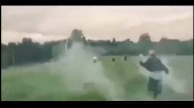 Roman candles on a drone