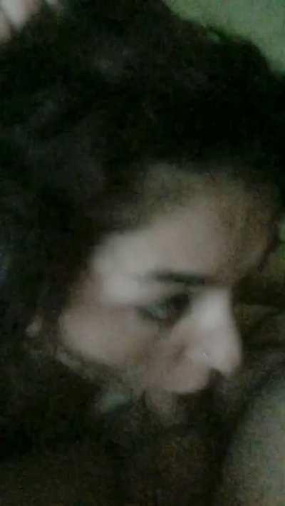 My breakfast always consists of cock down my throat 🥰 [oc]