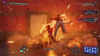 People say that the police aren’t present in SM2, they are as seen here, working hard and helping the community