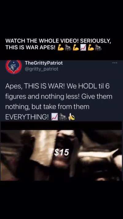 How BAD do you want it? Do you want $1k a share? No. Do you want $25k a share? HELL NO! This is a once in a lifetime chance to fight for generational wealth that could span from your kids, to theirs, to theirs and so forth. No matter how many shares you h