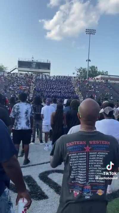 The Rumbling played by Georgia mass band