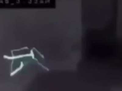 scary figure caught on camera (real)