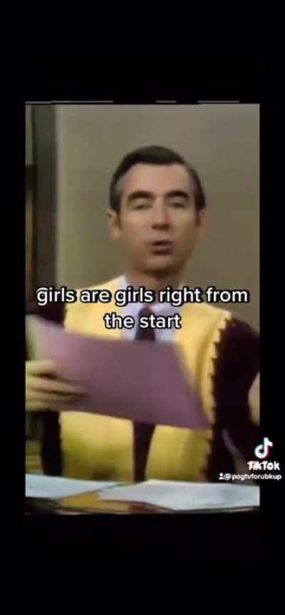 Mr. Rodgers trigger people all the way in 2023 from the grave.