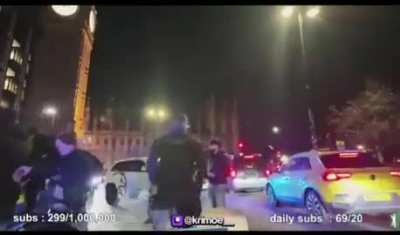 Twitch Streamer Kimroe and at least 11 others are arrested during an IRL stream in London after waving around toy guns outside the Houses of Parliament