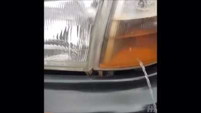 Day 44 my headlight fluid needed to be replaced