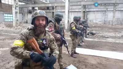 Belarusan commando asking fellow soldiers to join the Ukrainian side.