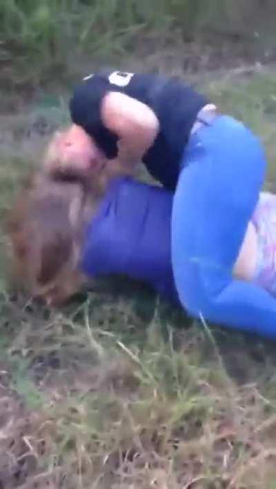 skinny girl was no match