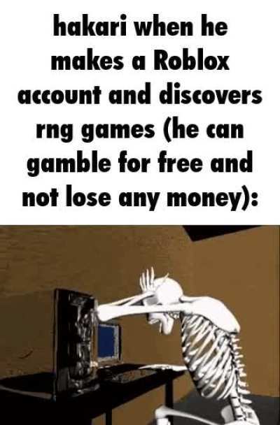 If you don’t play Roblox, basically there’s these type of games called “rng games” where you just click buttons to spin for auras. Basically a kid friendly lottery game