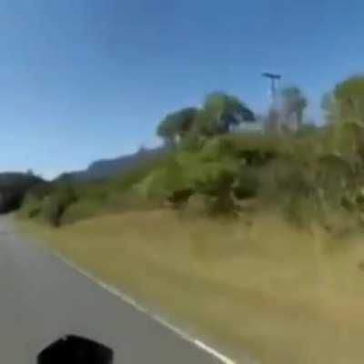 Came outta nowhere…