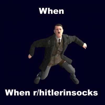 When r/hitlerinsocks