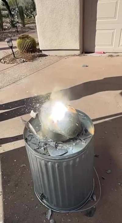 Cracked a stone with SUNLIGHT