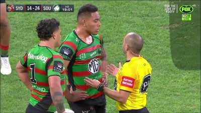 Roosters vs Rabbitohs double Binning