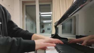 not a bach fugue, but the matching prelude