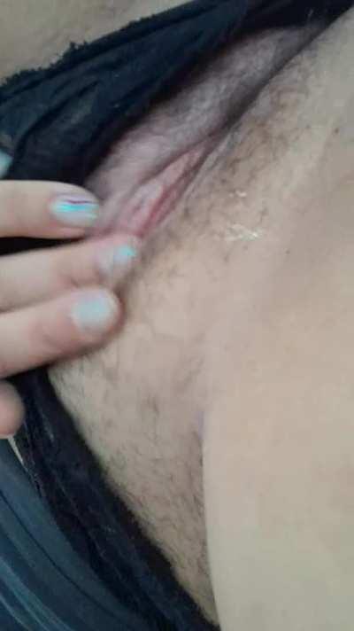 I'm home alone and I want to show you how I play with my pussy. Can you hold on without cumming? Or do you want to fill me up? 🫦😈