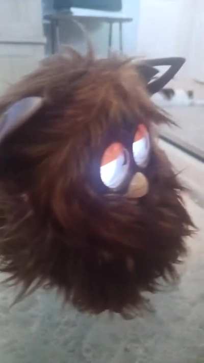 Furbacca making weird noises