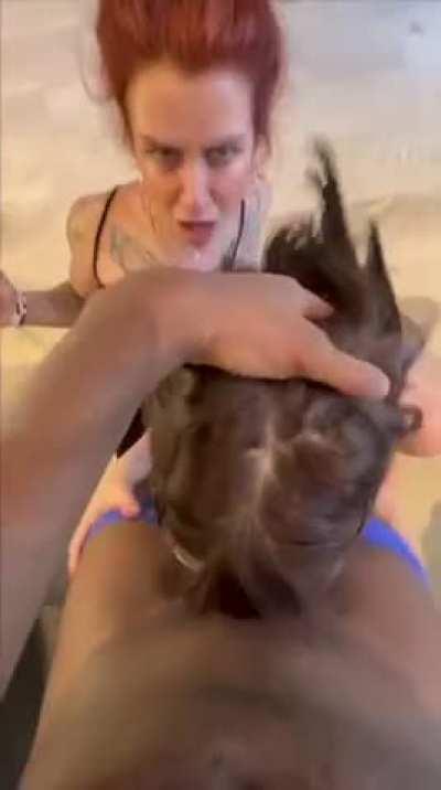 Can I fuck your throat like this baby?