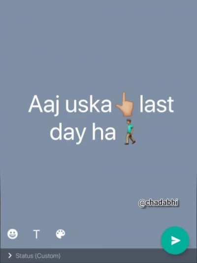 Hello👋🏻Sushant sir🤵🏽Kaise he?🤗Groovy bhi😊aa rha🚶🏽ha aapke paas🙇🏽‍♂️ Aaj uska👆🏼last day ha🚶🏽‍♂️Good-bye friends🤧👋🏻 Good-bye🙏🏼