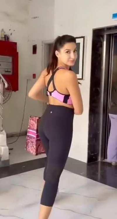 Nora Fatehi in tights