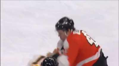 Pre season fight in Philadelphia