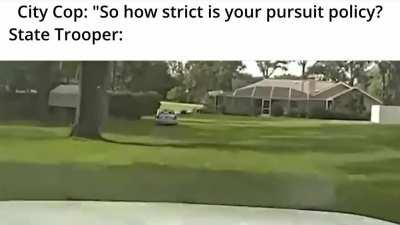 How strict is your pursuit policy? (meme remake with music)