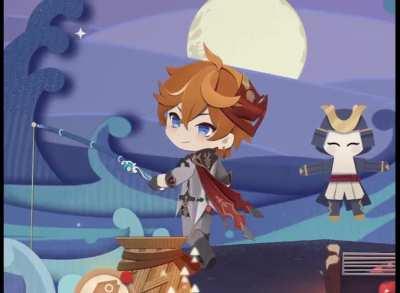 Childe's animations in the new web event