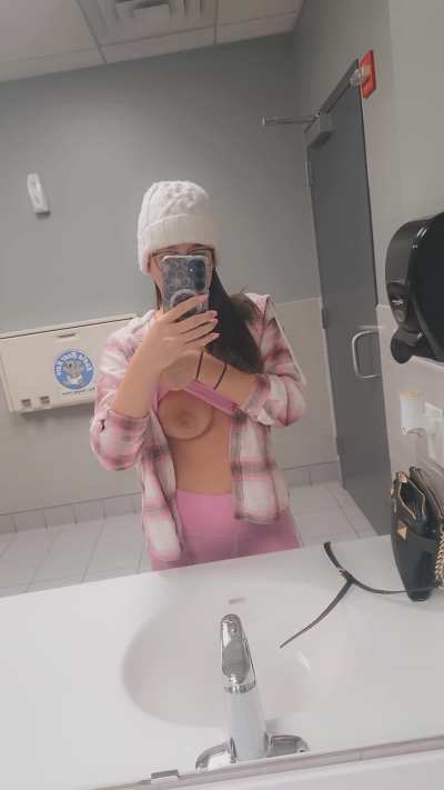 Flashing at the dealership while I wait for my car