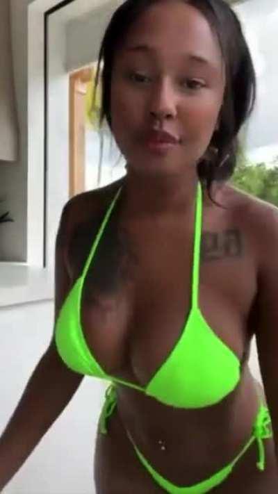 iG Live Twerk 🍑💚 Full Video