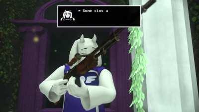 Toriel knows about your terrible sins (OC)