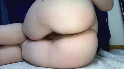 Hairy asshole tongue fucking JOI