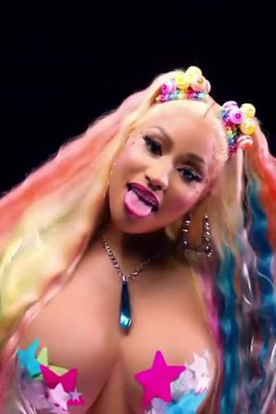 Nicki has perfect titties