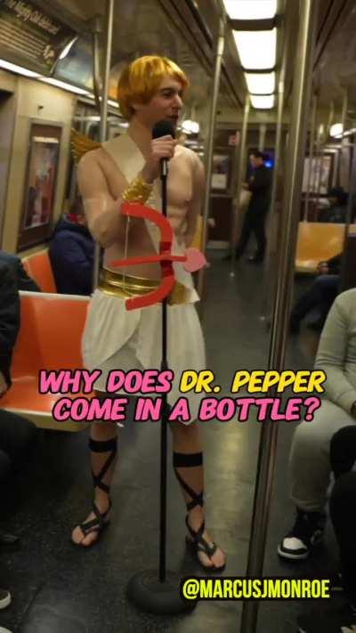 Cupid does jokes in NYC